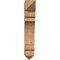 Ekena Millwork Olympic Arts & Crafts Rough Sawn Bracket, Western Red Cedar, 6"W x 24"D x 36"H BKT06X24X36OLY03RWR - alternate 4